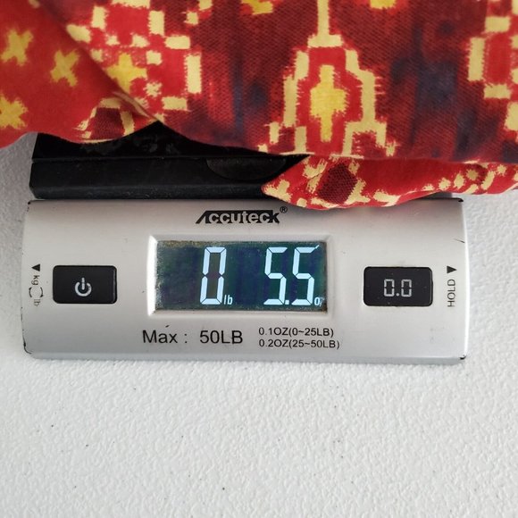 Ralph Lauren Womens Red Tan Southwest Popover Blouse Size XL Long Sleeve Flowy - Picture 7 of 8